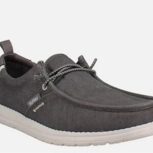 Hurley Men's Charcoal Slip-On Loafers SIZE 10.5